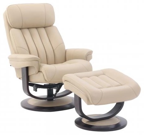 Pedestal recliner best sale with ottoman